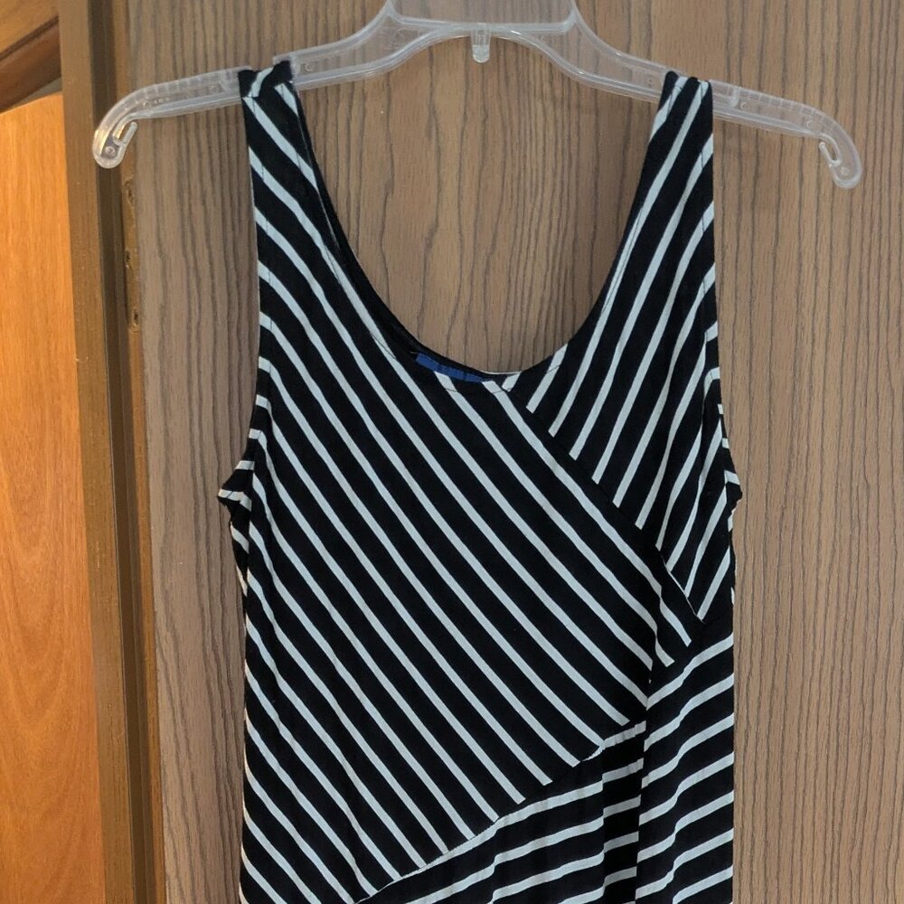 apt9 Maxi Striped Dress, Women's M